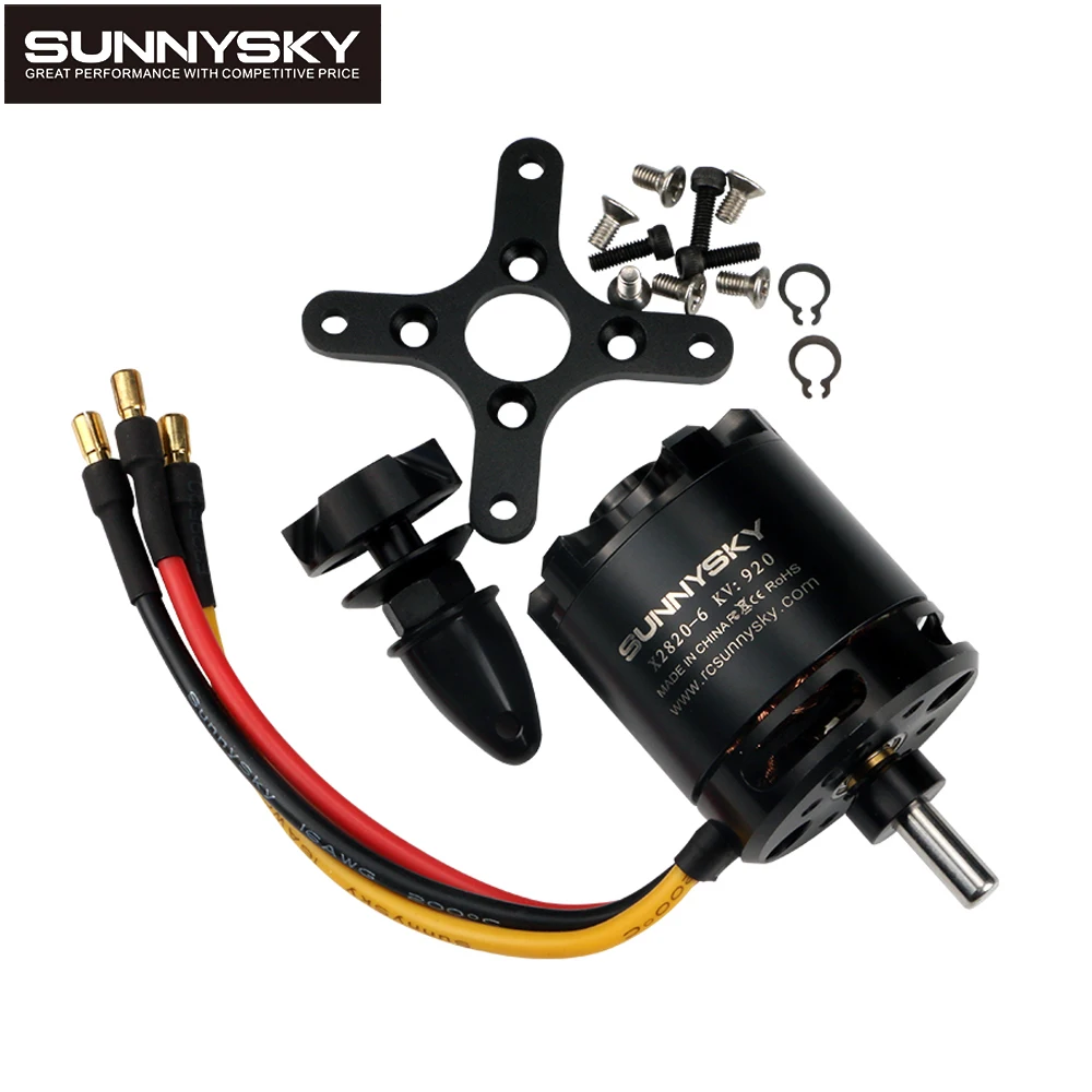 1pcs Sunnysky X2820 800KV/920KV/1100KV 3-5S Lipo Brushless Motor For RC Helicopter Drone FPV Quadcopter Milti Rotor Toys