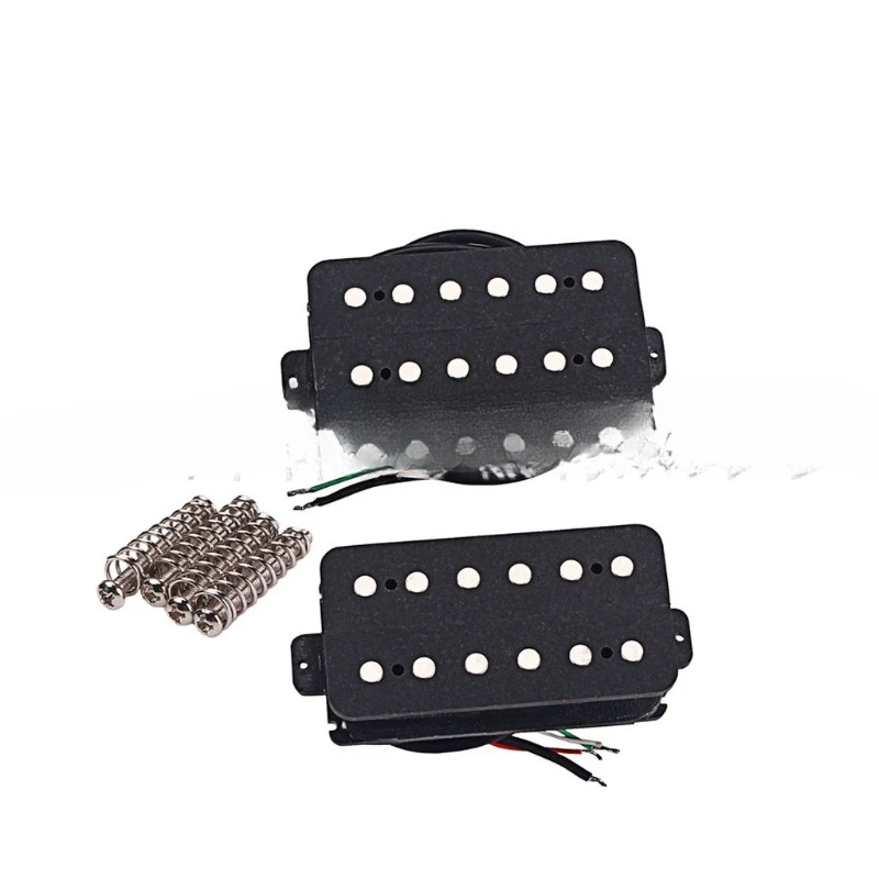 Musical instrument accessories, guitar accessories, dual pickups, bridge 52 resistance 14k, piano strength 12.9k short wire