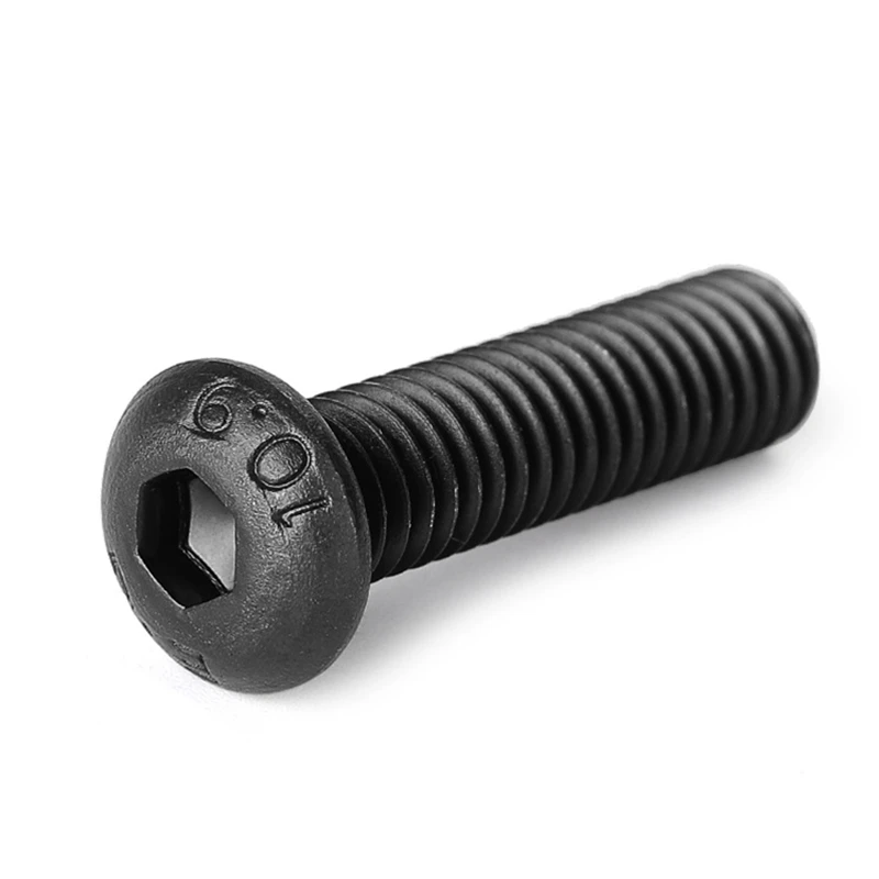 Weiyi UNC BSW Güteklasse 10.9 Hochfeste Schwarze Kohlenstoffstahl-Zoll-Innensechskant-Rundkopfschraube 1/8-40~3/8-16 – Detail 3
