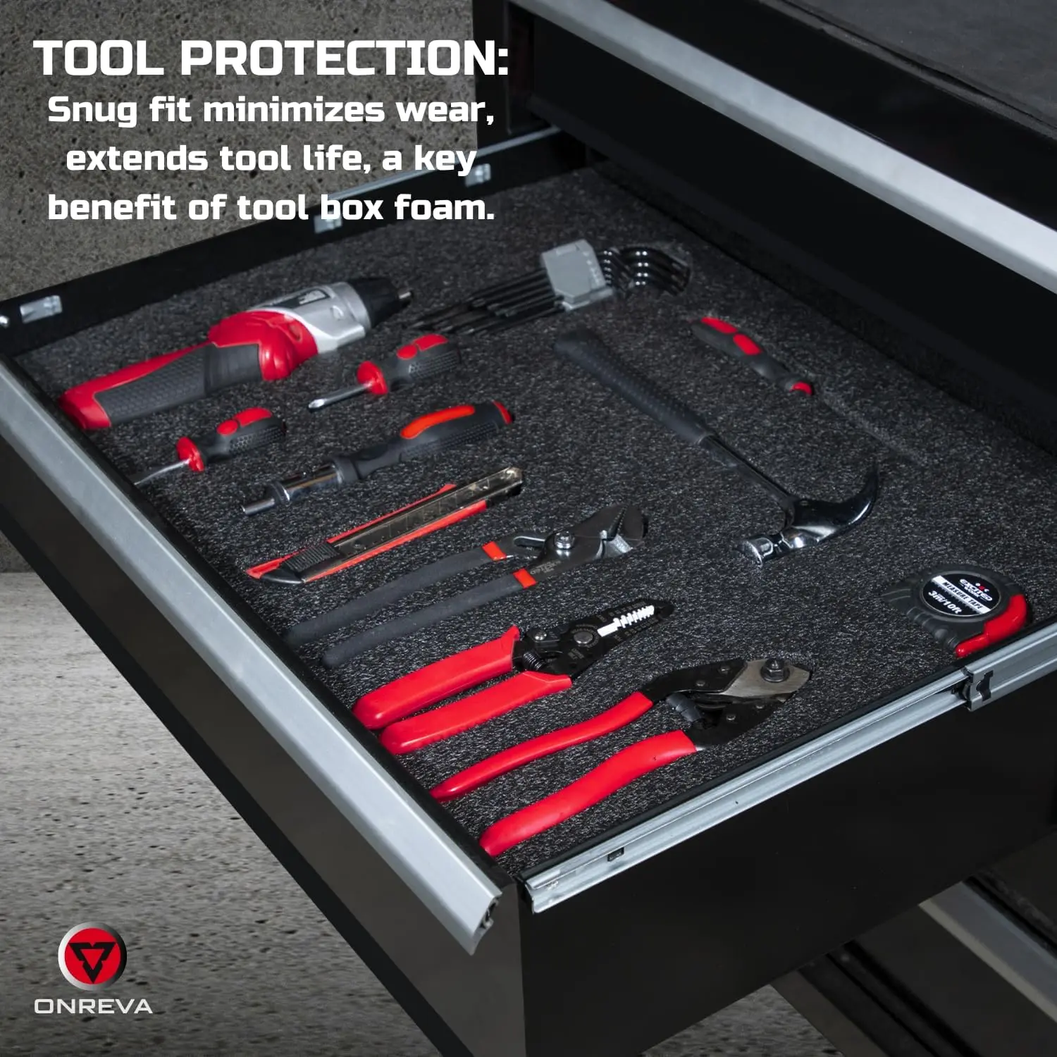 إدراجات واقية من الإسفنج لصندوق الأدوات، رغوة أدوات البولي إيثيلين للحافظات، إدراج وسادة لصناديق الأدوات للتغليف والحرف اليدوية