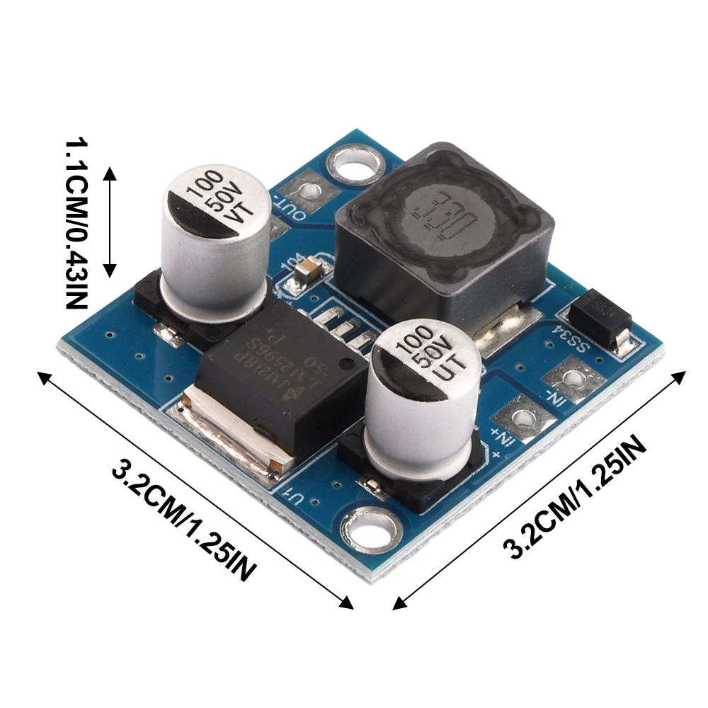 XH-M161 Step-Down Module DC 7-40V to DC 5V 2A Buck Converter Voltage Regulator Conversion Power Supply Module