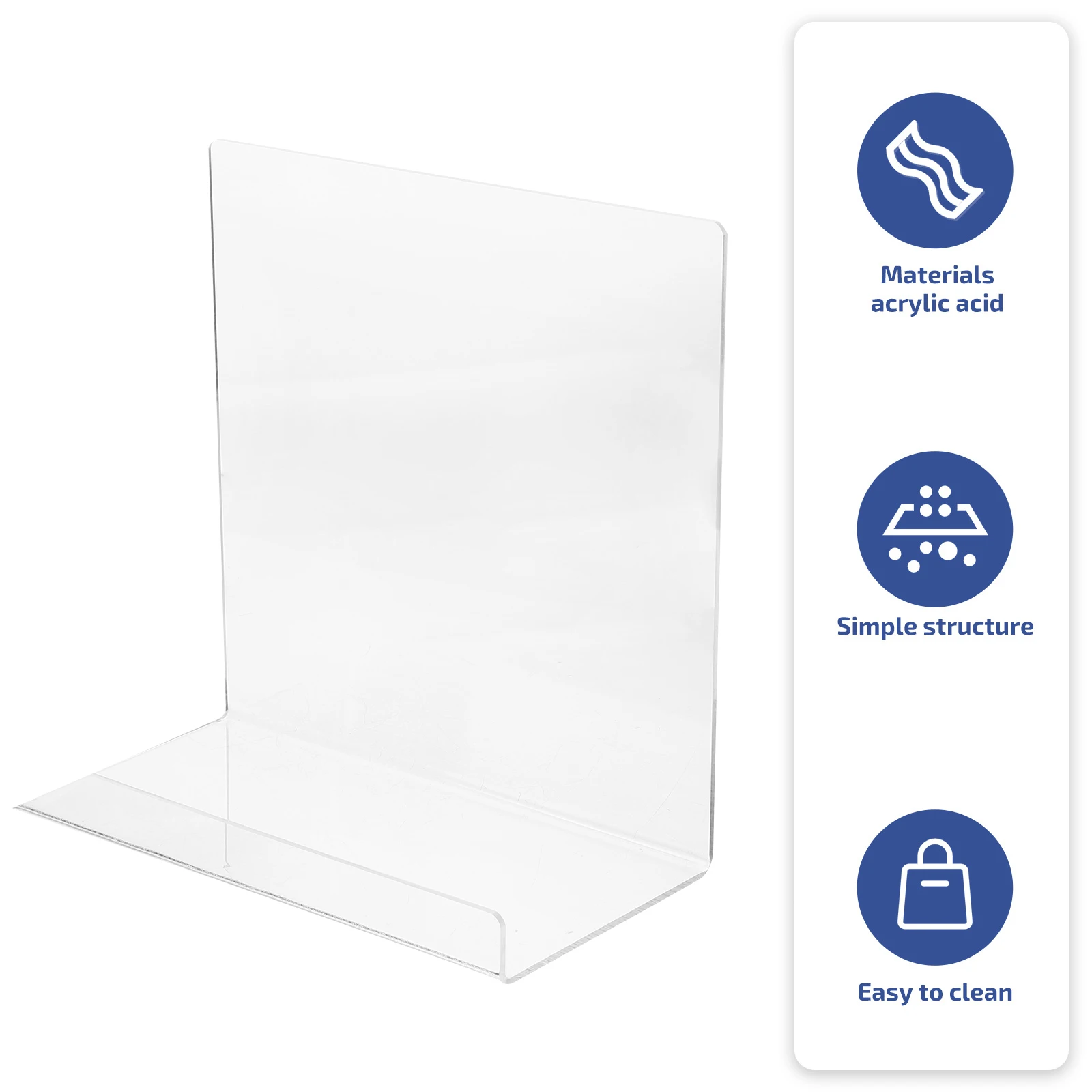 

Book Establishment Supports Stands for Reading Clear Display Bookshelves Adjustable Acrylic Rack Baby