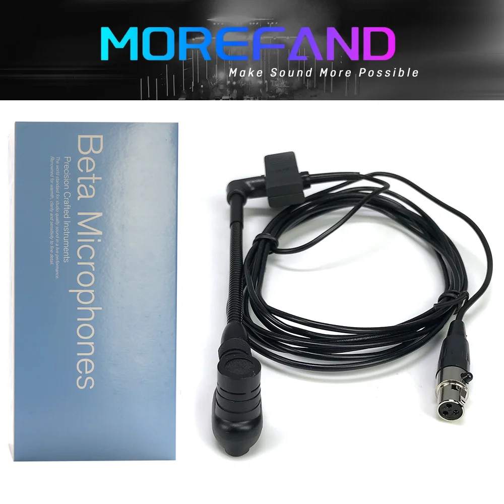 BETAWB98HC WB98HC auricular con cable con micrófono condensador micrófono Lavalier con cable de 3 pines para tocar instrumentos musicales