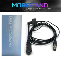 BETAWB98HC WB98HC auricular con cable con micrófono condensador micrófono Lavalier con cable de 3 pines para tocar instrumentos musicales