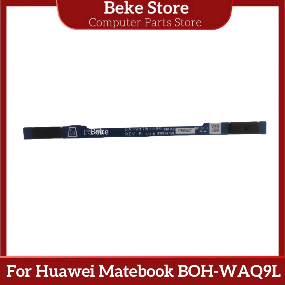 Beke-Huawei Matebook D15 BOH-WAQ9L Microfone Board, DAH98TB14B0, navio rápido