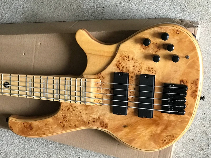 5 Strings Electric Bass Guitar with Black Hardware, Rosewood Fretboard, Provide Customized Service