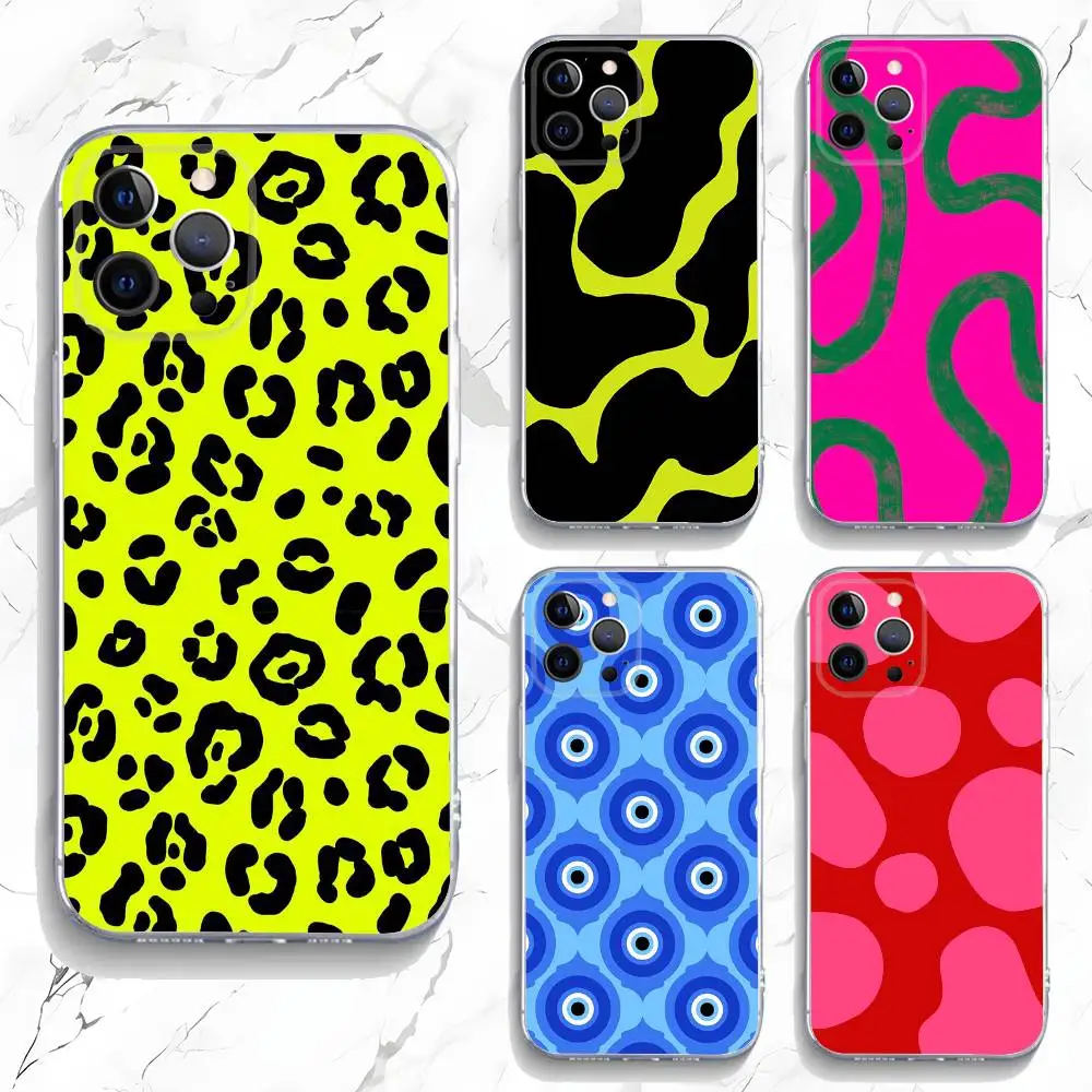 

colorful funny creative Phone Case For iPhone 17,16,15,14,13,12,11 Plus,Pro,Max,XR,Plus,E,Mini Transparent Soft Cover