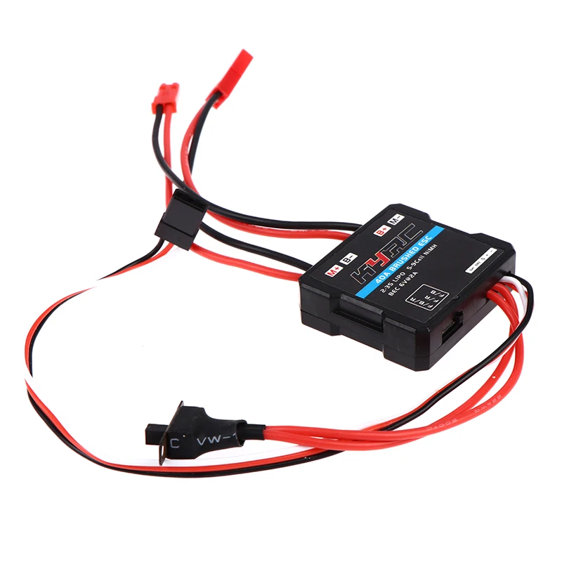 40A Brushed ESC Electronic Speed Controller For WPL C24 C34 MN D90 MN99S MN86S RC Car Upgrade Parts