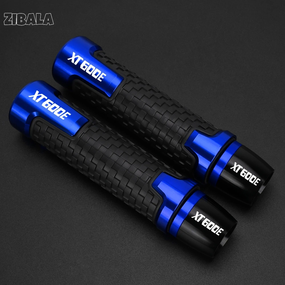 2025 لياماها XT600 XT600E XT 600 ZE TENERE جميع السنوات ملحقات الدراجة النارية المقود عدم الانزلاق اليد القبضات مقود نهاية كاب #5