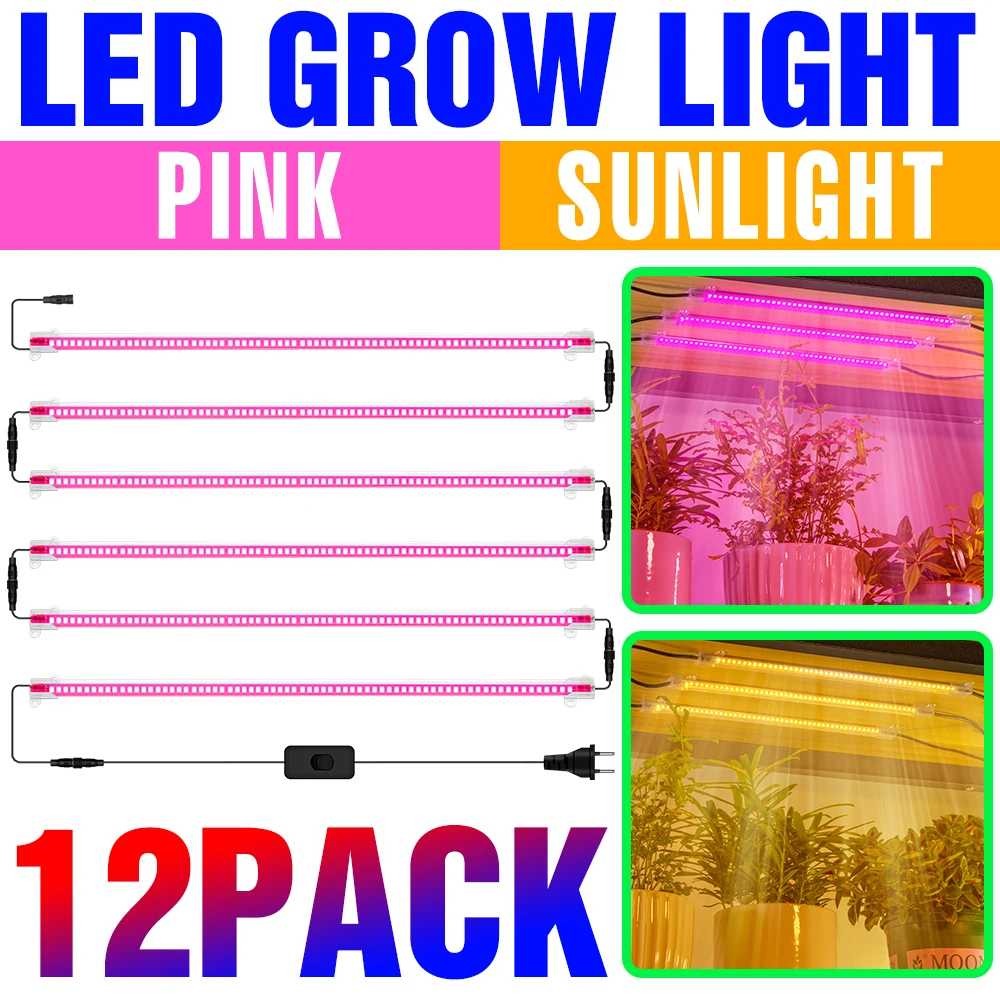 

Full Spectrum LED Phyto Grow Light Hydroponics Growth Lamp LED Plant Fitolamp Greenhouse Flowers Seeds Phytolamp UK/EU/AU Plug