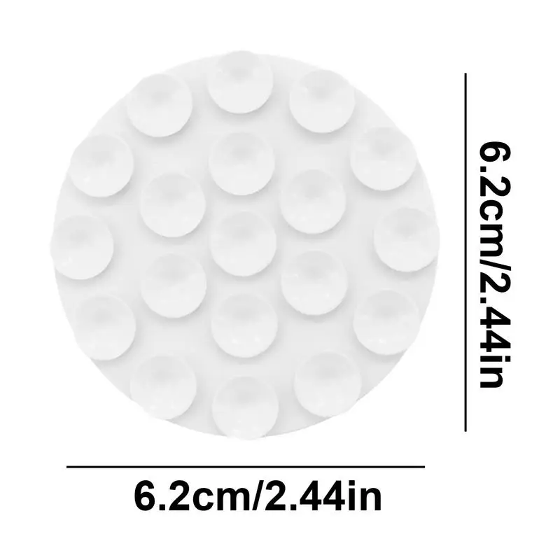 Suction Cup Phone Case Magnetic Silicone Suction Cup Phone Mount Mirror Shower Phone Holder For Most Cell Phones Phone Stand