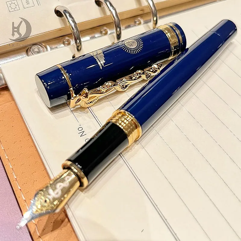 957 Snake Clip Metal Fountain Pen, Unique Pen Design, Personalized Gift Pen for Men