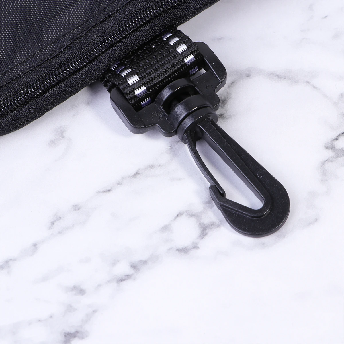 

1Pcs Portable Golf Tee Bag Pouch Ball Storage Durable Lightweight Zipper Closure Mountaineering Buckle Kit Tee Bag