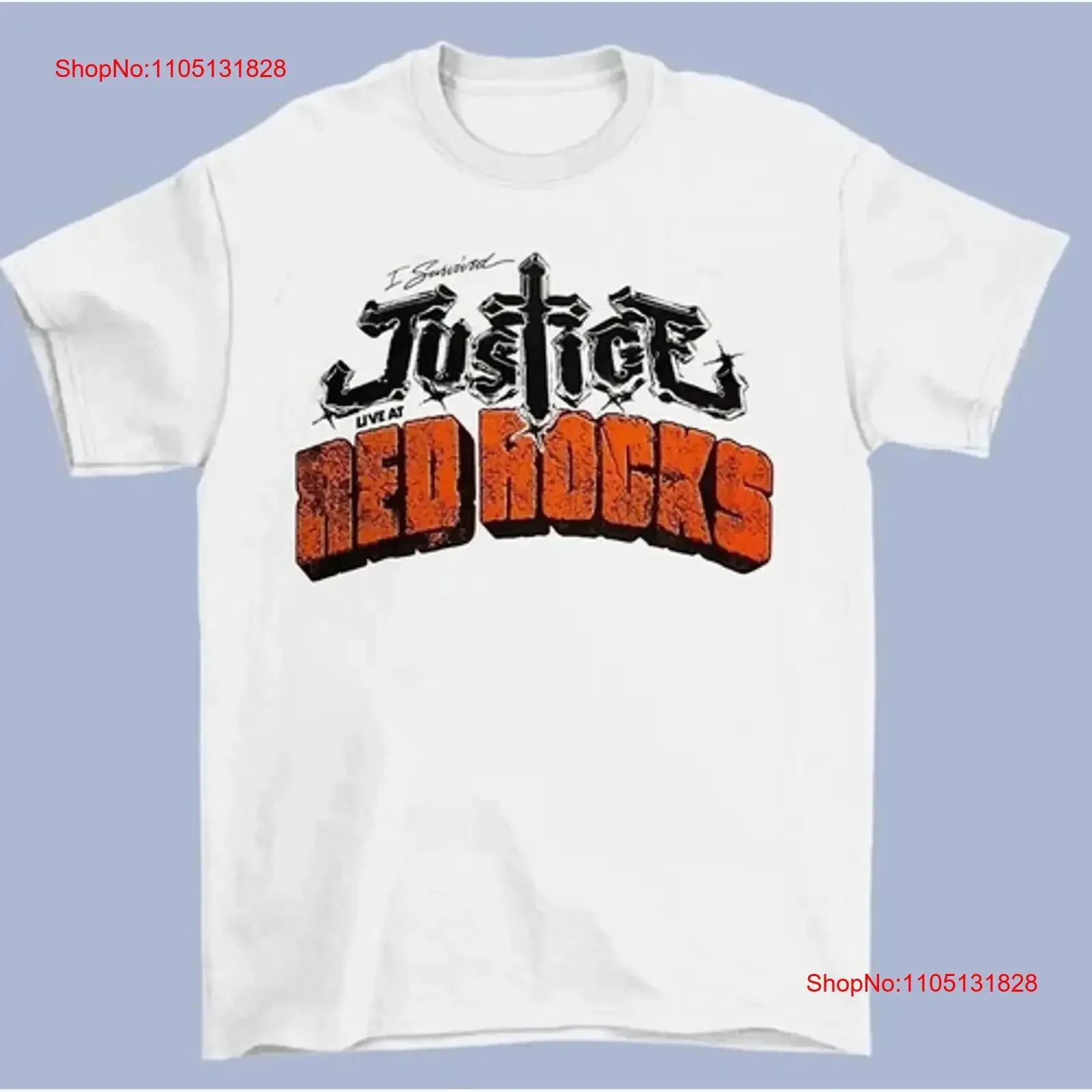 

Justice Live Tour Red Rock For Fans Полноразмерная футболка S 5XL винтажный стираный графический топ для повседневной носки Удобный мягкий
