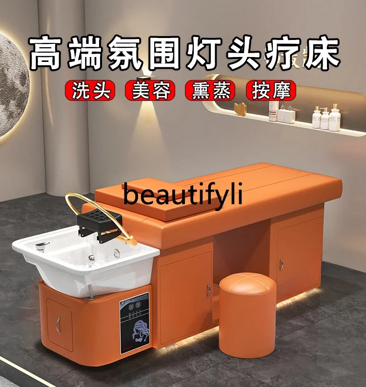 Fumigation water heater water circulation integrated beauty salon hair salon barber shop dedicated