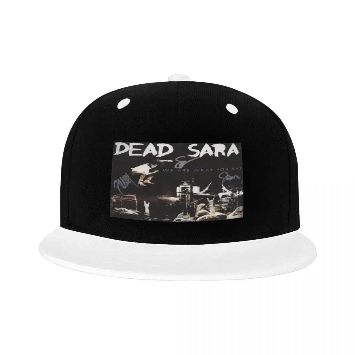 Dead Sara-Custom Logo Sun Cap para homens e mulheres, chapéu de beisebol, nós somos o que você diz, verão