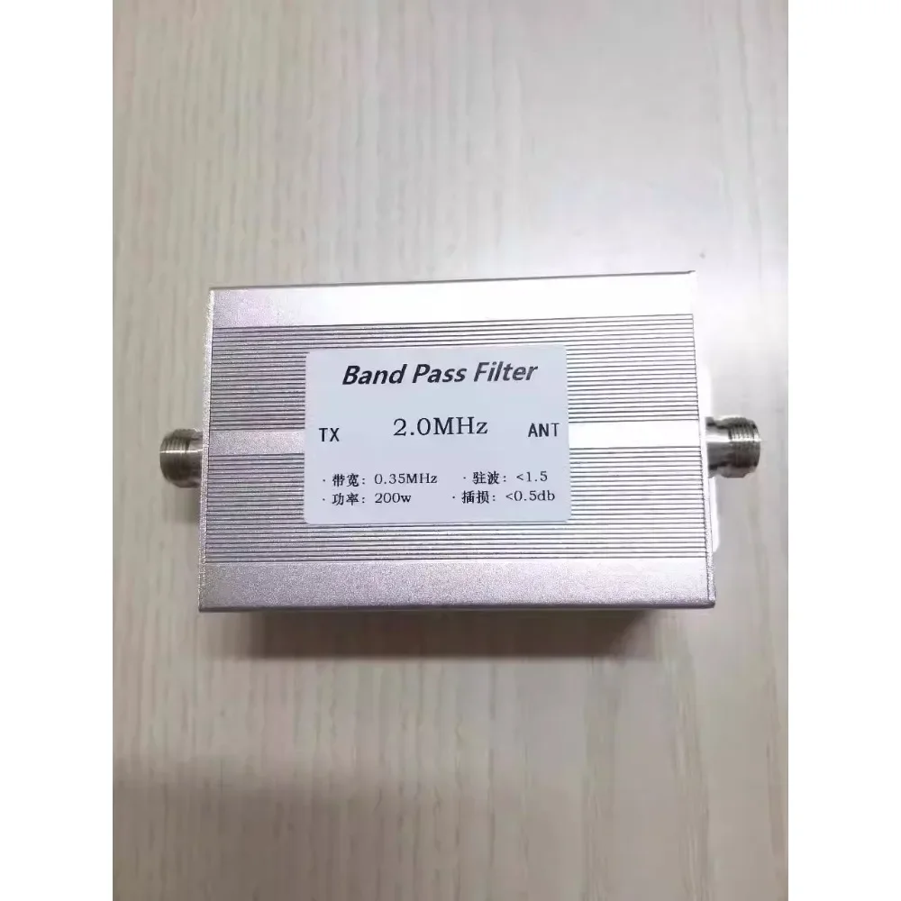 

BPF 2.0MHz 200w Bandpass Filter, Anti-interference, Filters Out Harmonics and Clutter