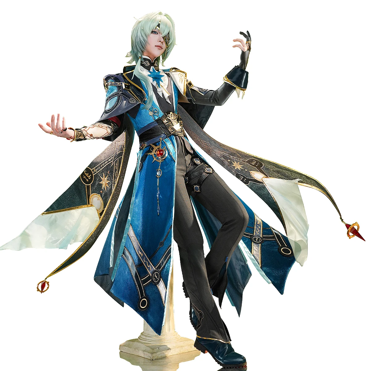 Irelia H Anaxa من Honkai: أزياء Star Rail التأثيرية Anxagoras Unifrom أزياء الهالوين