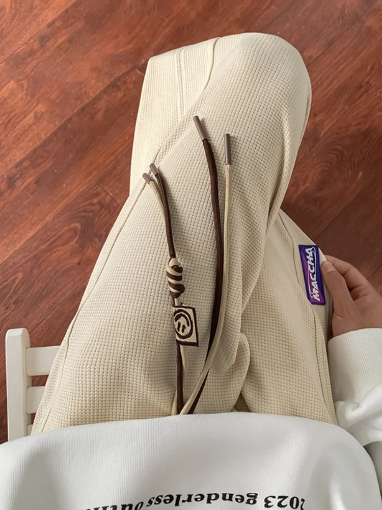 

Men's Oversize Casual Pants American High Street Loose Wide Leg Dra Straight Tube Floor-Length Casual Trousers