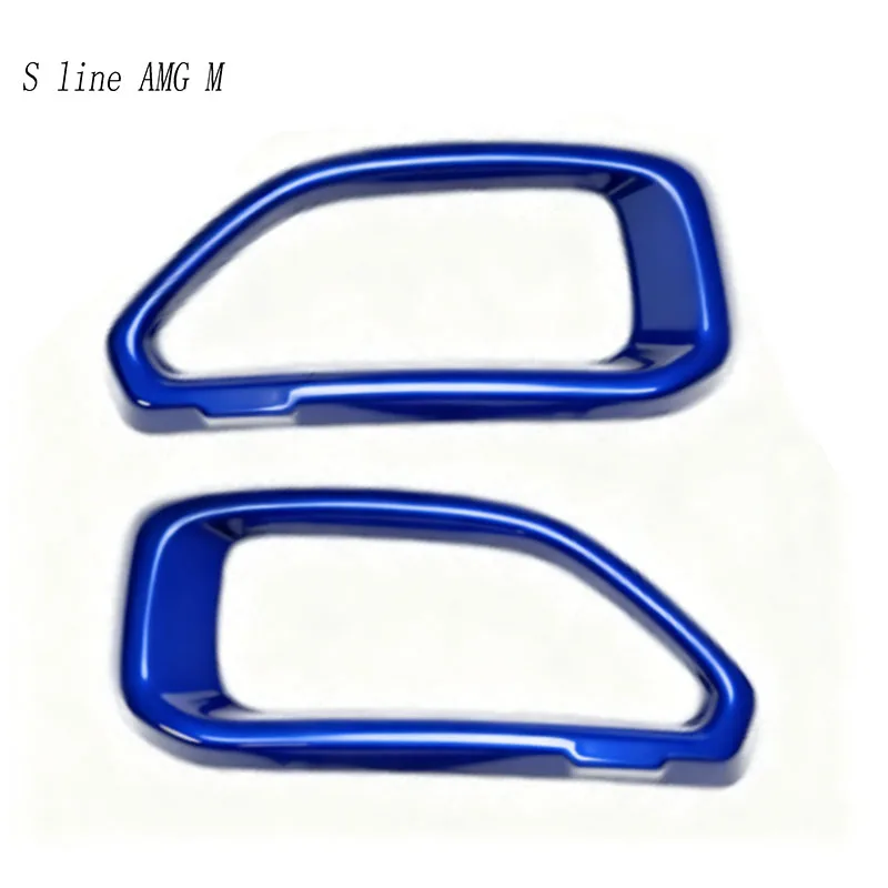 For BMW 3 Series G20 G28 2020-2023 Sport style Car Styling Tail Muffler Exhaust Pipe Output Cover Sticker Trim Auto Accessories