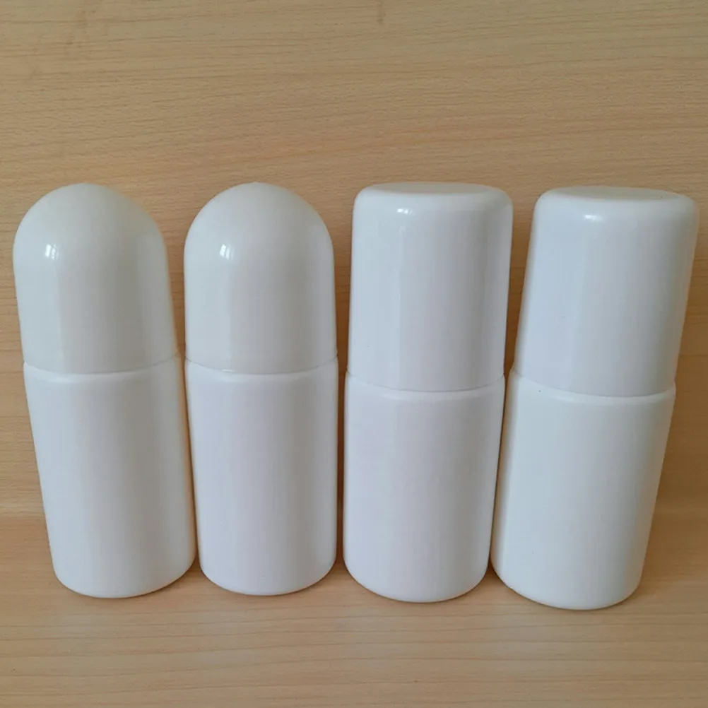 12Pcs Plastic Roller Bottles Leak-Proof Thick Pe Refillable Empty Roller Bottles for Essential Oils Perfumes Aromatherapy DIY