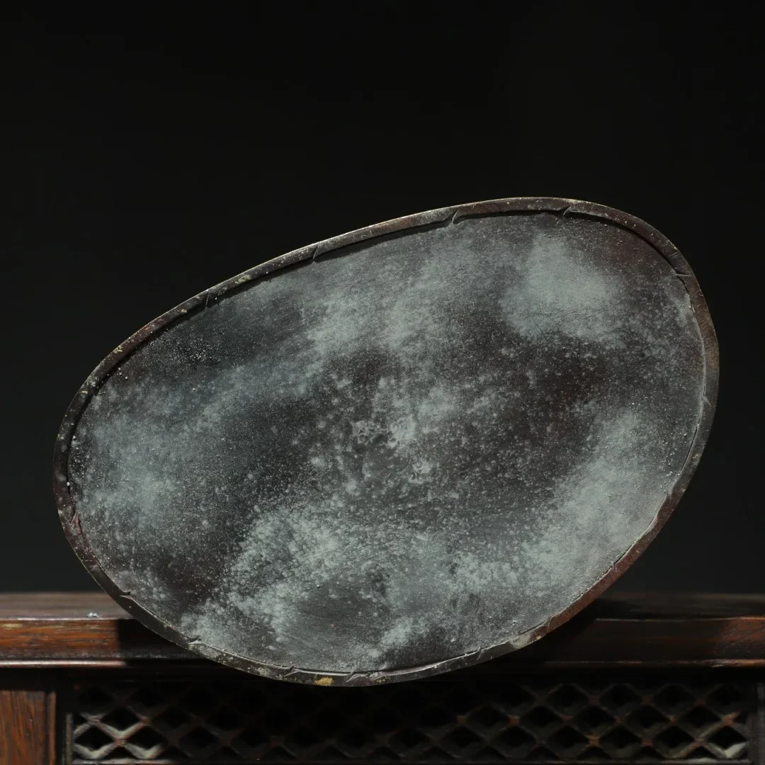 

16"Old Xizang Folk Collection Old Bronze Gilded Painted Face Mosaic Gem Shakyamuni Buddha Sitting Lotus Platform Worship Hall