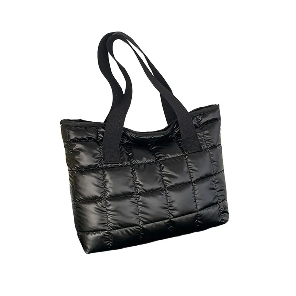 

Новые сумки на плечо большой вместимости, хлопковые повседневные сумки с мягкой подкладкой, зимняя сумка для женщин