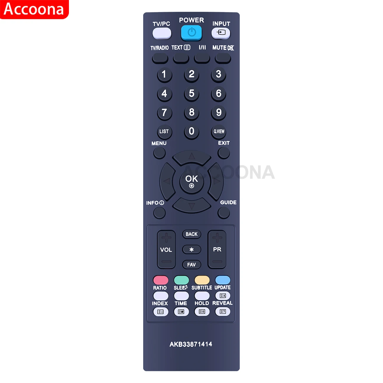 جهاز تحكم عن بعد تلفاز ذكي متعدد الوظائف لجهاز التحكم عن بعد AKB33871414 M228WD M197WD M227WDL