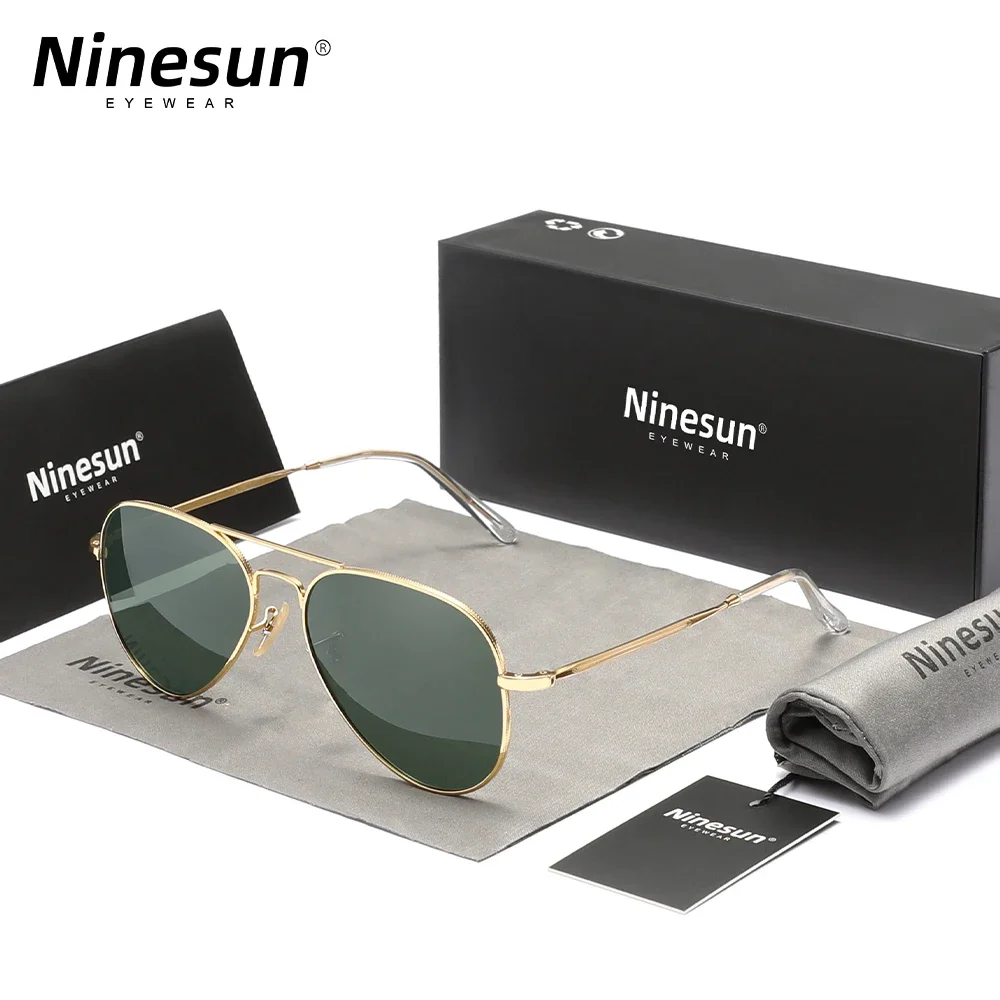

Солнцезащитные очки Ninesun Pilot Classic Fashion с поляризацией для вождения и отдыха, для мужчин и женщин, UV400