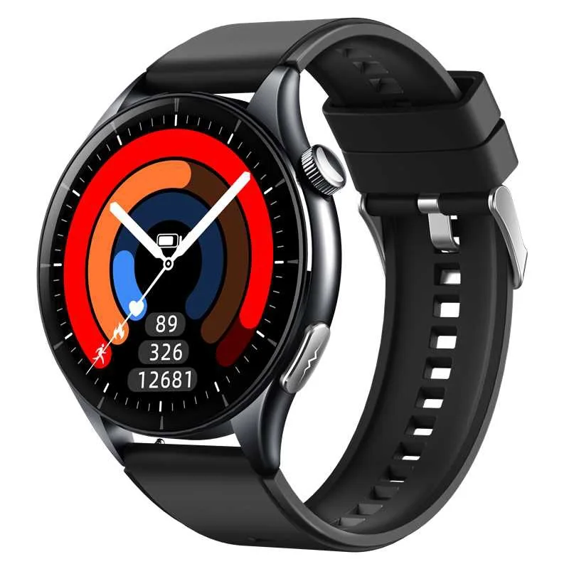 

ET458 (G band) strong light flashlight ECG all day sleep monitoring NFC Bluetooth call smartwatch