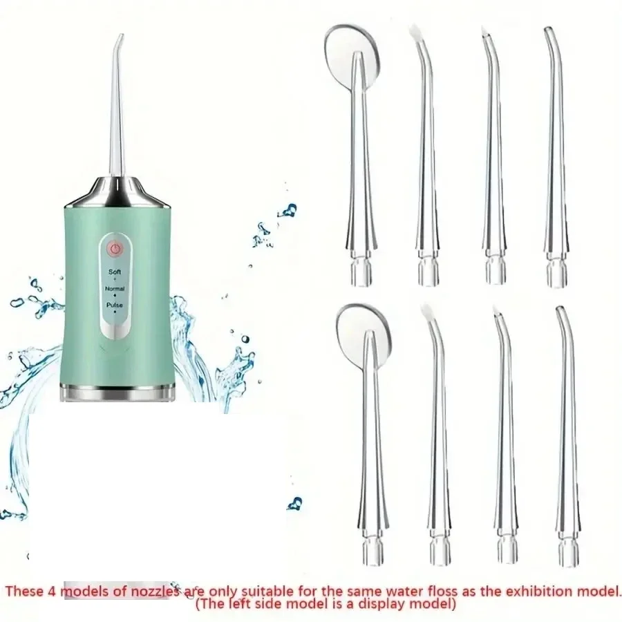 Dental Hygiene Kit - Includes Standard & Orthodontic Nozzles For Effective Teeth Cleaning And Oral Care