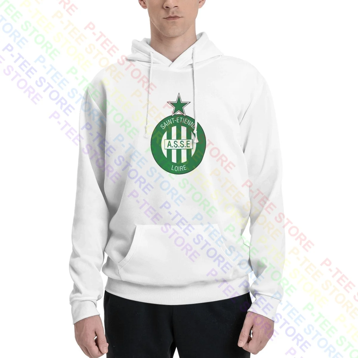 Les Verts Saint Etienne Asse France Ligue 1 Soccer Hoodie Sweatshirts Hoodies Vtg Print Premium Hot Selling