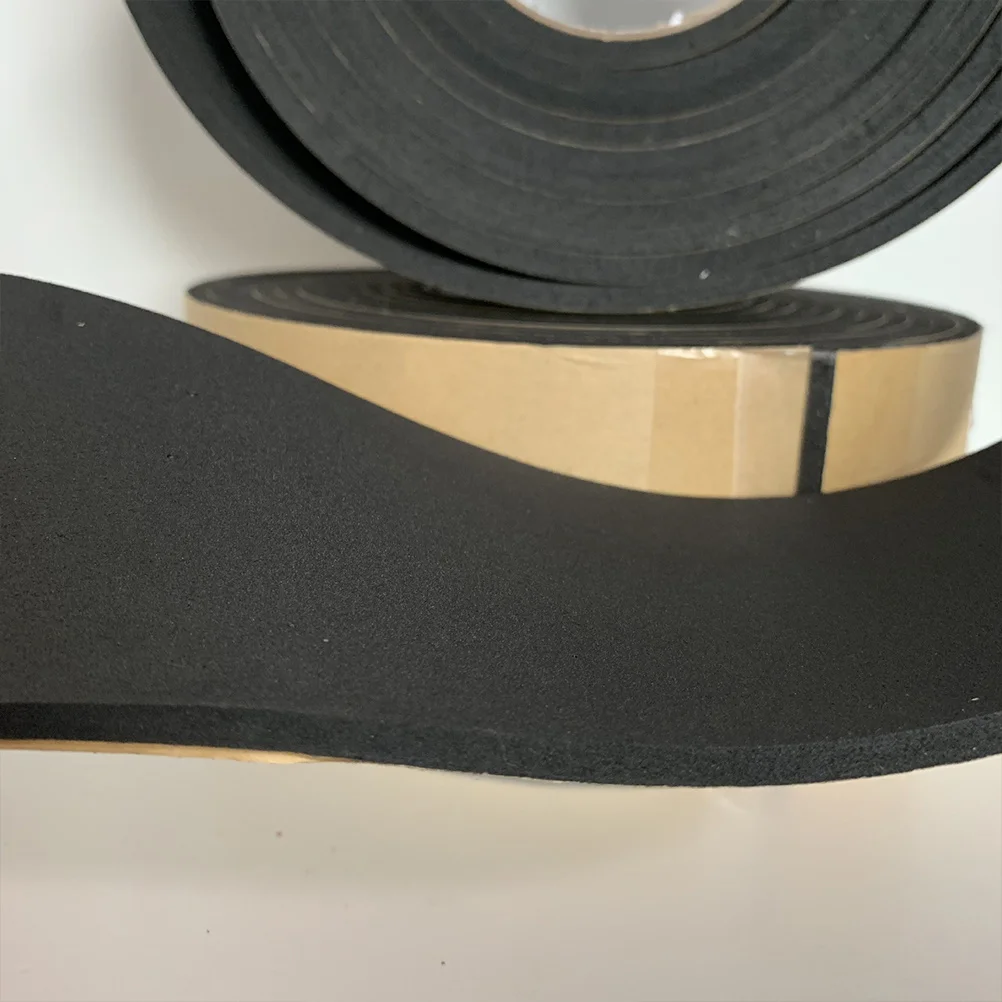 

3mm Thickness Single Sided Eva Neoprene Sponge Tape Adhesive Sticker Glue Strip Weatherstrip Sealing Noise Insulation Shockproof