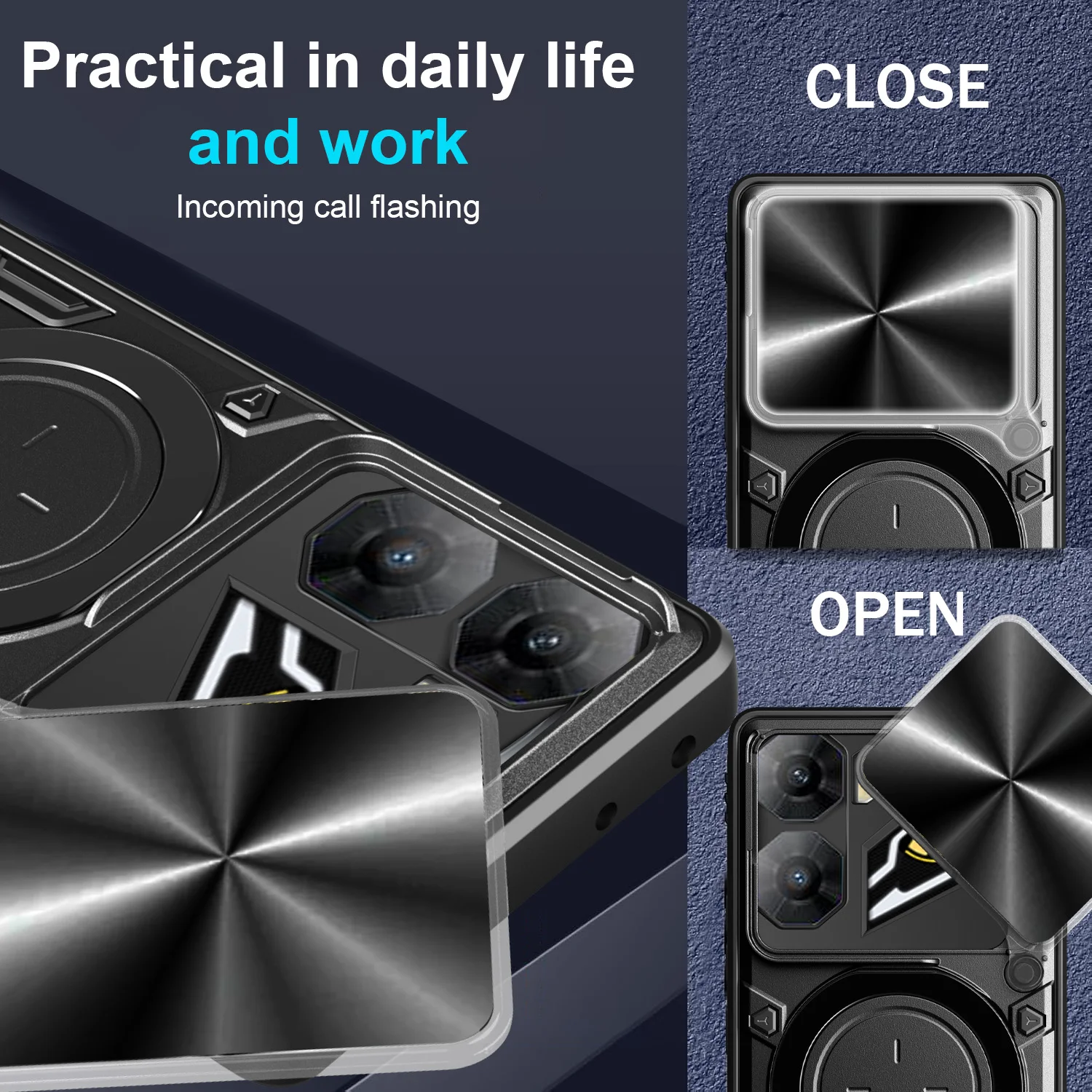 Funda für ZTE Nubia Neo 3 Fall Magnetische Ring Stehen Rutsche Kamera Schutz Telefon Abdeckung für ZTE Nubia Neo 3 capa