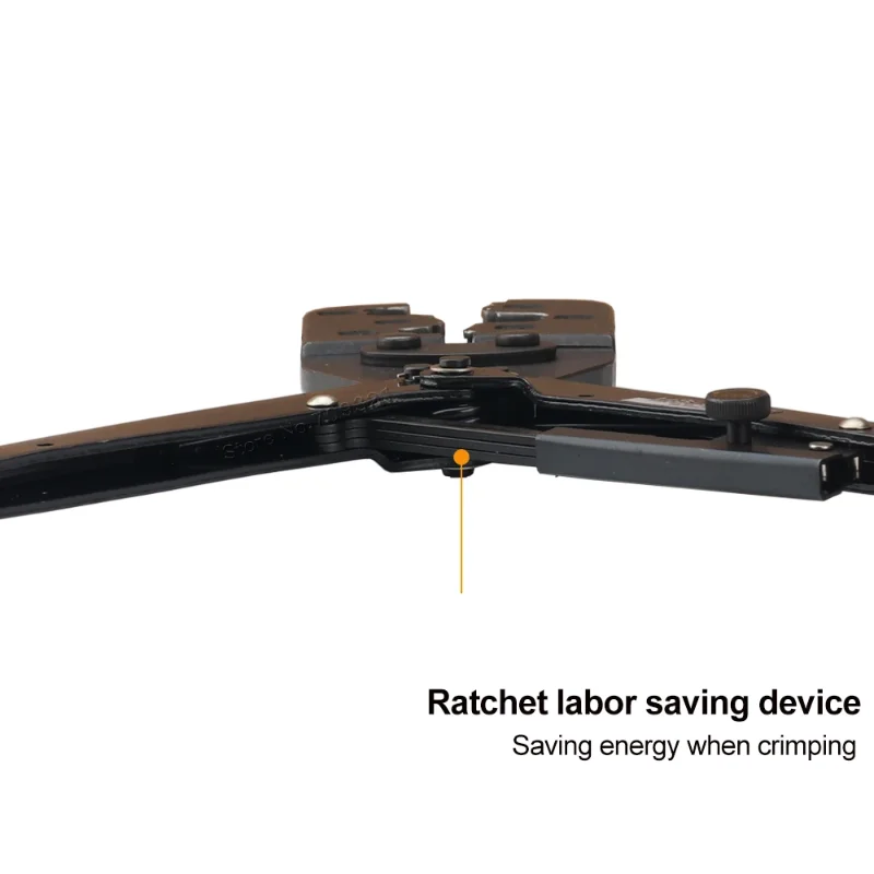 on-Insulated Terminals Crimping Pliers HS-50WF Tube Bootlace Cable Connectors Ferrules Crimper rachet crimping pliers