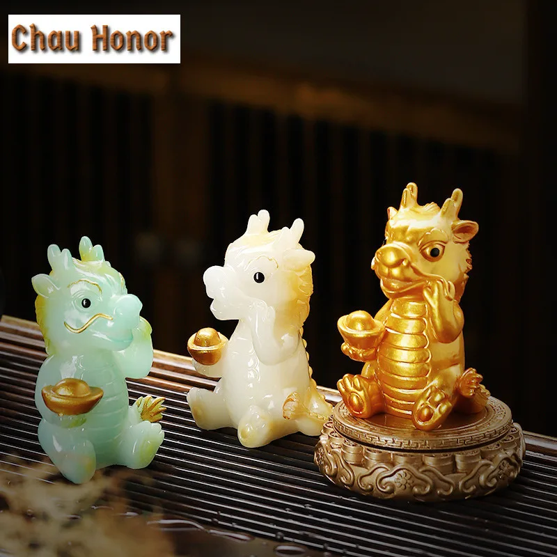 2025 Year Of The Snake Tea Pet Ornament Attracts Wealth And Auspicious Tea Set Accessories Can Raise Color-changing Decorations