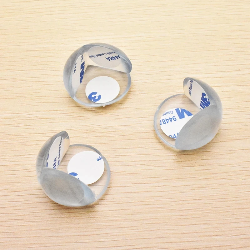 2/4Pcs Table Corner Edge Protection Cover Child Baby Safety Silicone Protector Transparent Anti Collision Desk Protection Cover