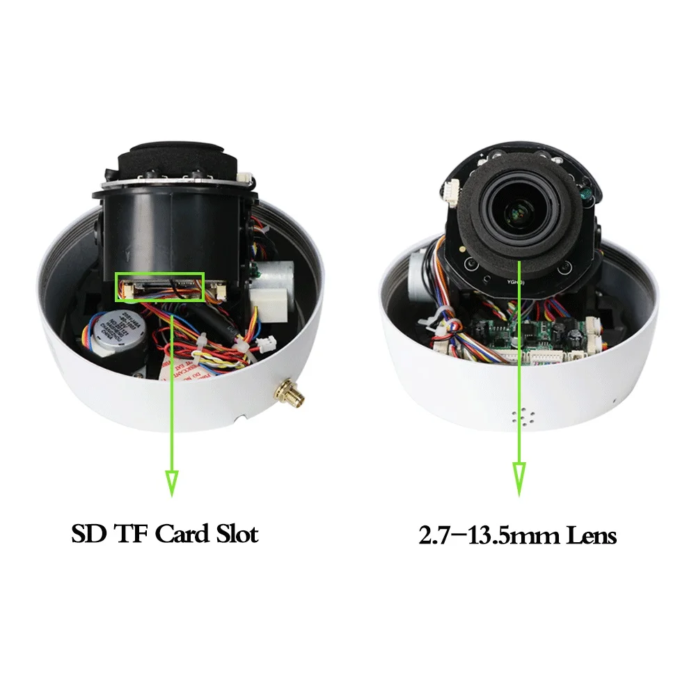 Imagem -05 - Câmera de Segurança sem Fio Sonyimx335 Dome Ptz Wi-fi Zoom Automático Rastreamento Humanóide Áudio Bidirecional Versão Noturna ir Poe 48v 5mp H265