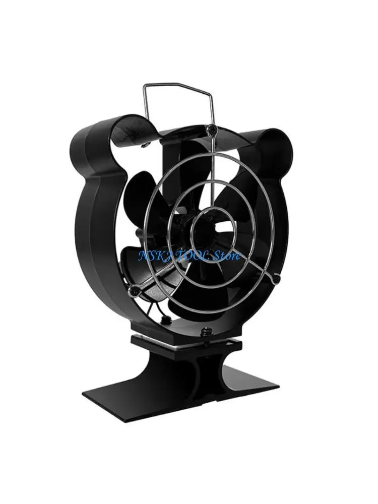 

L8RC Upgraded Stove Fan No Power Needed Heat Powered Stove Fan for Home Heating