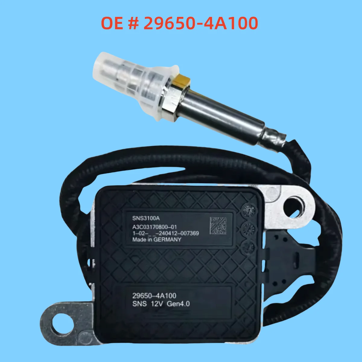 

High quality Brand New 29650-4A100 29650 4A100 Nitrogen Oxygen Nox Sensor For Hyundai Kia