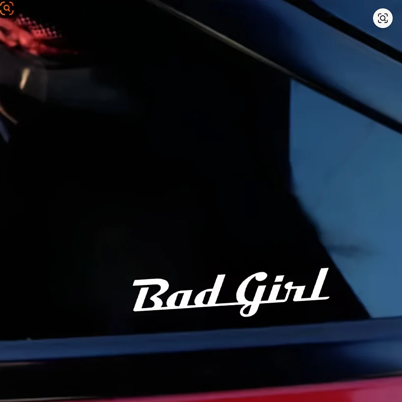 Bad Girl Funny Quote Sticker PVC Vinyl Decal Waterproof Car Decoration Creative Auto Laptop Motorcycle Decor