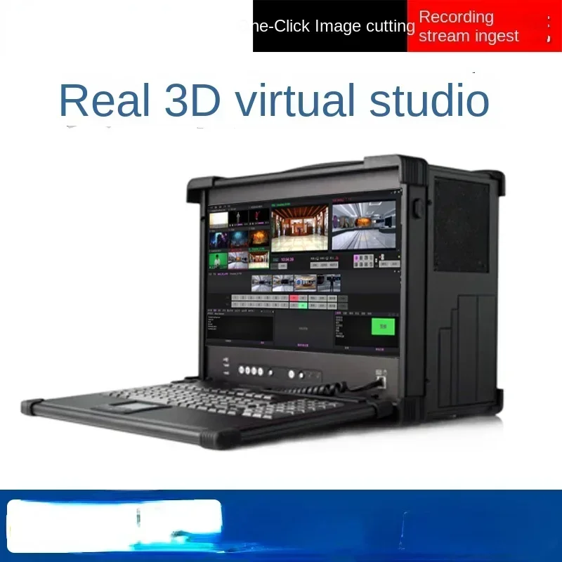 

Cheap And Fine Hot Sales Virtual Studio System Software Host Anchor Live Studio 4K Panoramic Image Cutting All-in-One Machine