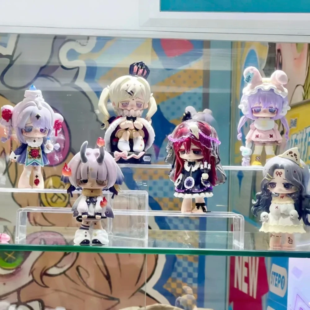 ميسي الحلو الحداد لوليتا 2 فولت الغراب الجنة سلسلة صندوق أعمى تحصيل الاطفال اللعب أنيمي الشكل الدمى العصرية تمثال الفتاة هدية #2