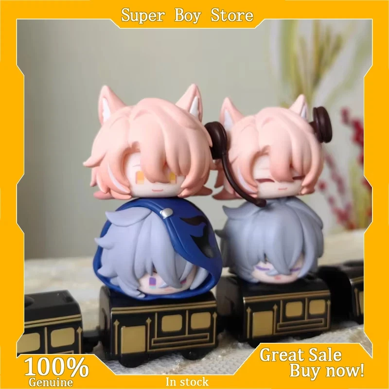 

Mihoyo V3 Официальные штабелируемые фигурки Honkai Star Rail, модная слепая коробка, игрушка, фигурка, украшение для рабочего стола, подарочный орнамент