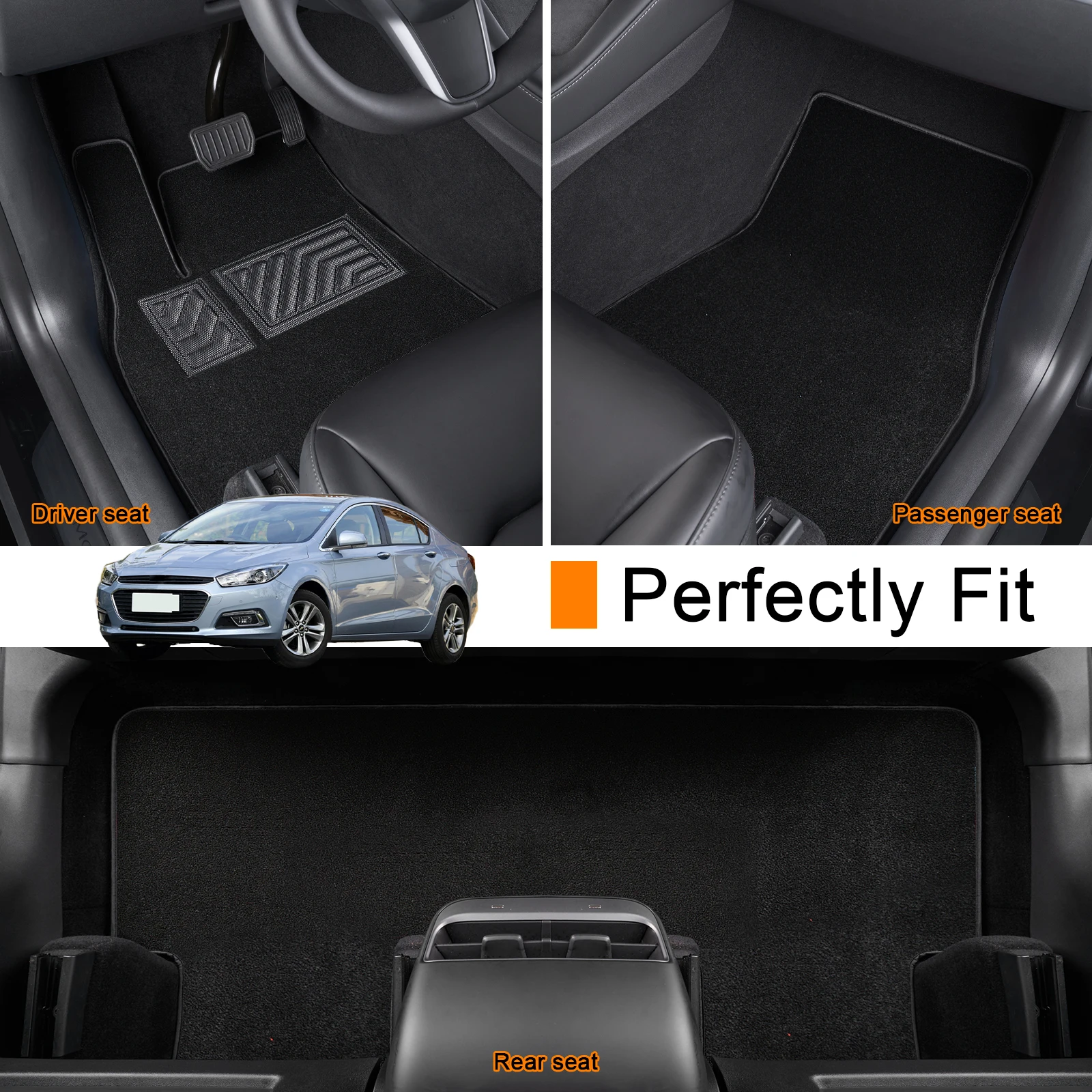 

Custom car floor mat for Chevrolet Cruze 2011 - 2016 Carpet Cover Waterproof Non-slip Protector Accessories parts