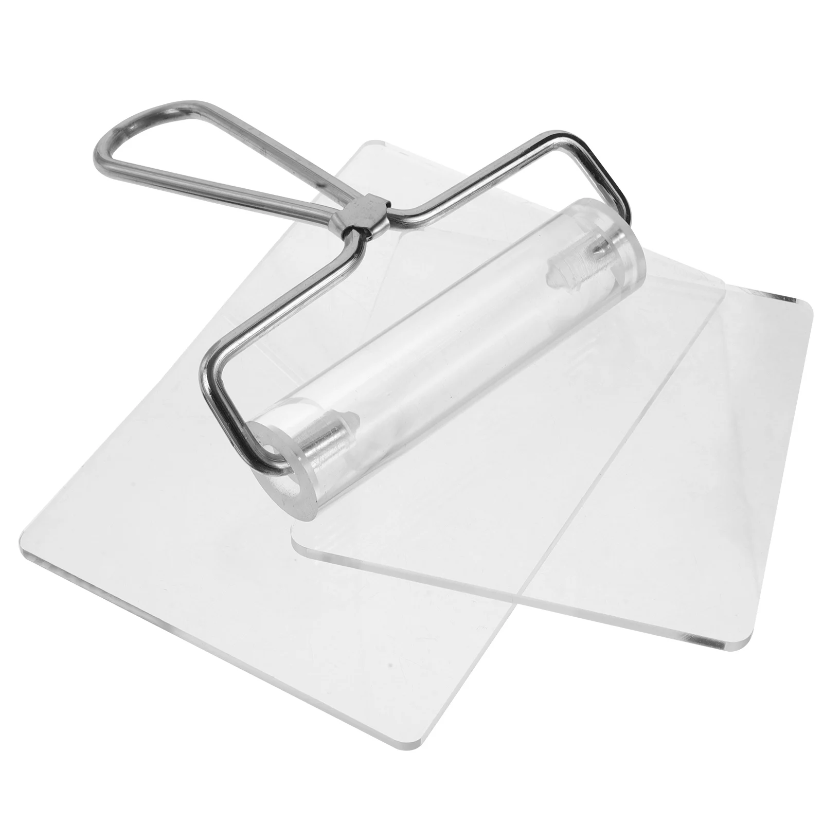 

3pcs Board Acrylic Roller Polymer Press Sculpture Tools Metal Carving Clay Acrylic Clay Press Texture Pottery Crafting