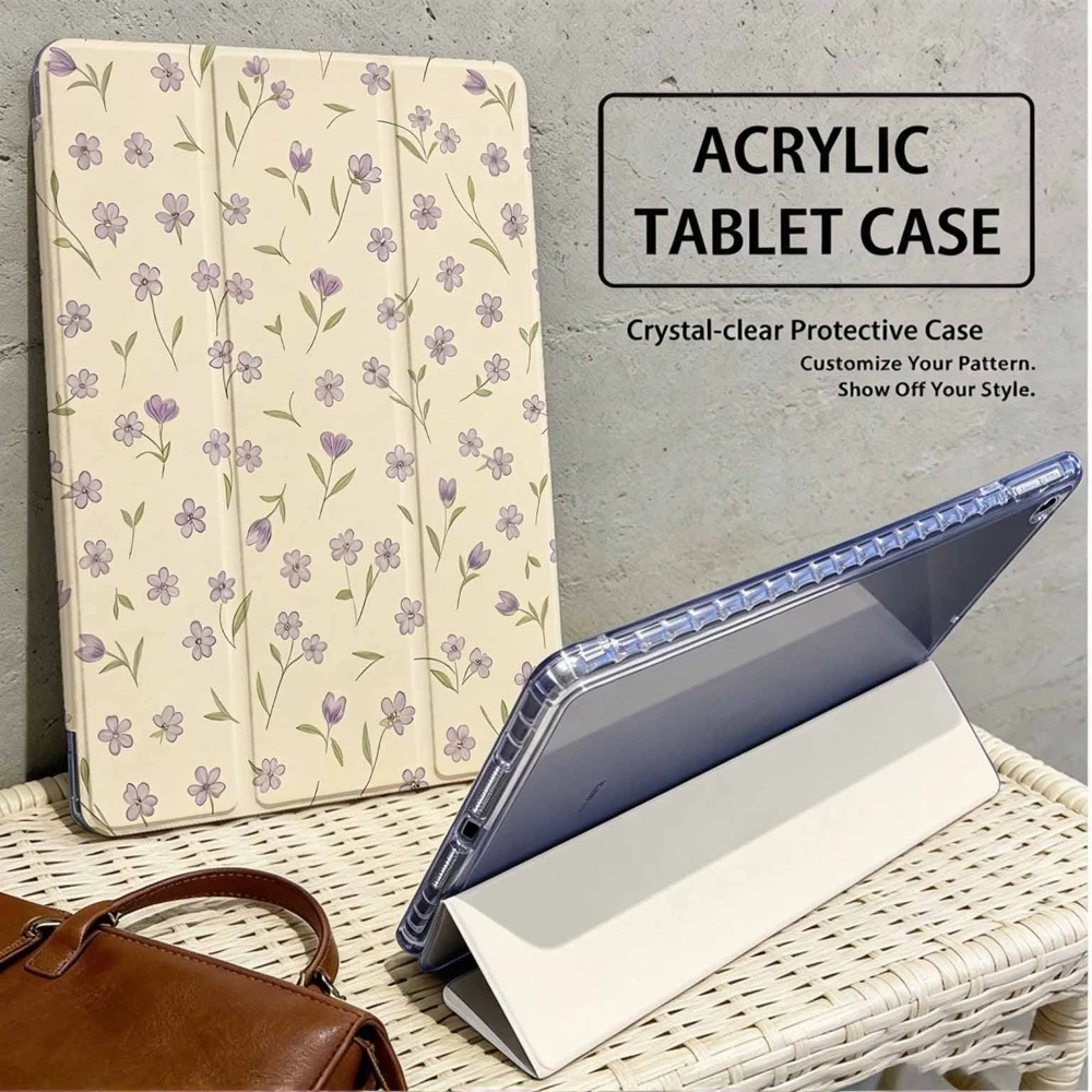 Kawaii Bunnies Heart Balloon For Samsung Galaxy Tab A8 A9 A11 S6 S7 S8 S9 S10 S11 FE Plus Lite With Pen Slot Tablet Case