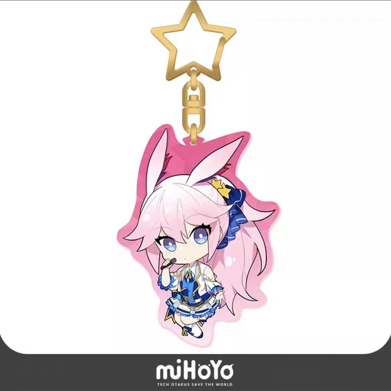 Spiel Honkai Impact 3 Walküren Cartoon Star Anhänger Mihoyo offiziellen Fu Hua Yae Sakura Seele Theresa Cosplay Anime Schlüssel bund Geschenk