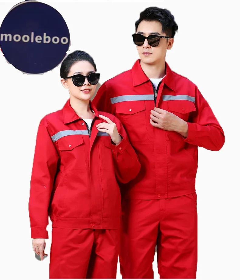 

Layer Long-sleeved Overalls Suit Men's Workwear Repair Protection Uniform Thickened Spring Autumn And Winter Factory Closed