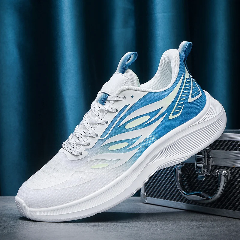 

Four Seasons Men's Shoes 2025 New Breathable Mesh Thick soled Sports Shoes for Youth Versatile Casual Running Shoes